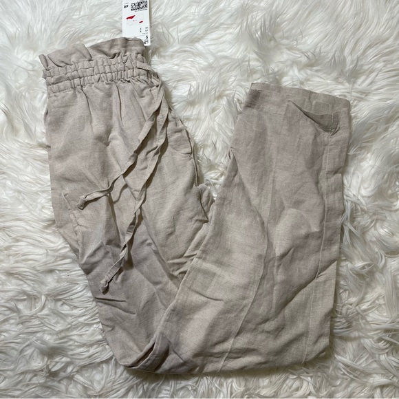 Linen pull on pants - Picture 2 of 7